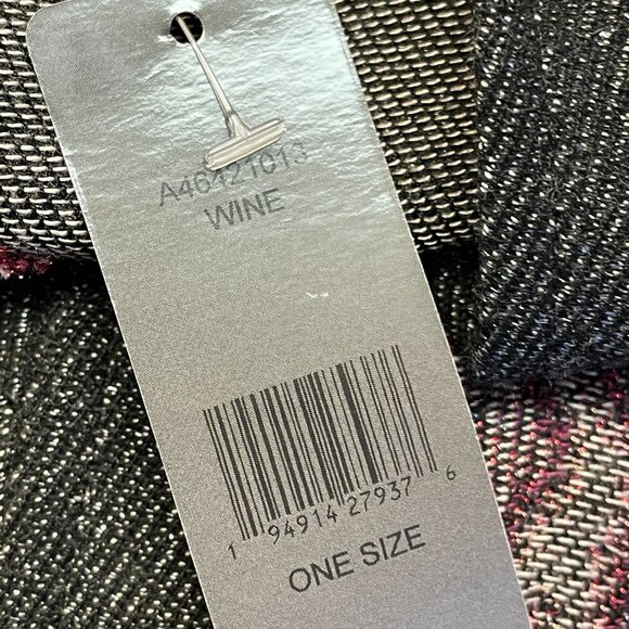 Womens Blanket Kimono Shawl Wrap Fringe Top NWT One Size Shimmer Tapestry Duster - Picture 11 of 13